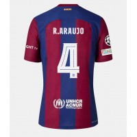 Dres Barcelona Ronald Araujo #4 Domaci za Žensko 2023-24 Kratak Rukav